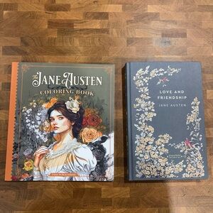 Jane Austen Coloring Book and Love and Friendship Book Set